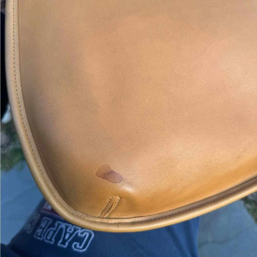 Rare Vintage Coach Ergo Shopper Shoulder Bag 9035 in “Toffee” Tan Leather - Picture 8 of 15